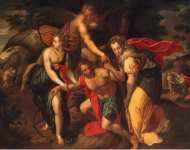 Backer Jacob de Three Ages of Man. Allegory - Hermitage
